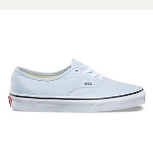 Vans light blue classics